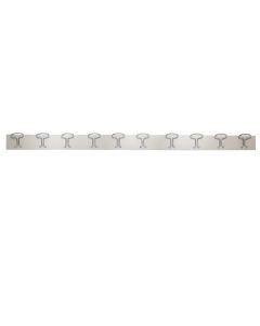 10-place coat rack with metal hangers h908_195