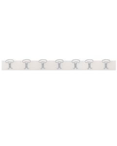 Children’s coat rack 7 places metal hangers h908_197
