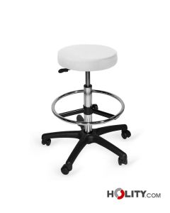 Medical stool with plastic base h930_81