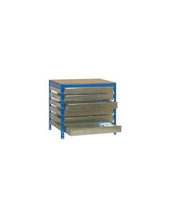 Workbench with drawers h965_23