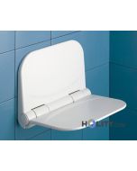 Flip-up seat for shower in  polypropylene without edges