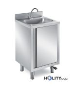 cabinet-mounted-stainless-steel-washbasin-h31412