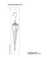 Involucri salvagoccia standard porta ombrelli bagnati h35803