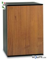 Frigobar per hotel 33 lt con porta in legno h3413