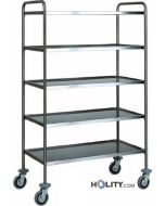 stainless-steel-service-trolley-5-shelves-h09144
