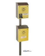 Eco-friendly dog waste dispenser and container h140199