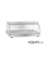 Vetrina neutra in acciaio inox 1 piano 85 cm h0994