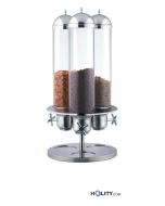 Rotating 3-container cereal dispenser h1005_23