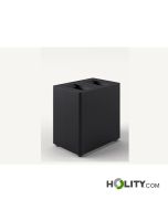 Indoor recycling bin 2 x 48 lt h1025_30