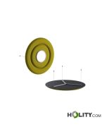 Sound-absorbing partition panel h1033_04