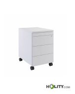 Office chest of 3 drawers and 1 stationery tray h1033_16