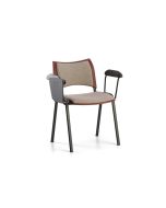 Conference room chair with padded seat h1038_26