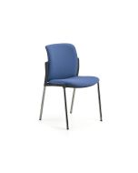 Conference room chair with chrome frame h1038_27