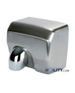 asciugamani elettrico antivandalo automatico orientabile h11002 acciaio inox