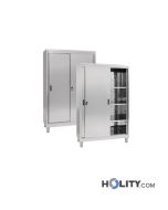 multi-purpose-cabinet-with-sliding-doors-in-stainless-steel-h11115