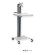 monitor-trolley-with-shelf-h13-237