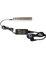 Caricatore multiplo per 10 portamenú a LED h14804