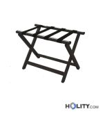 Porta valigia in legno nero per hotel h164_67