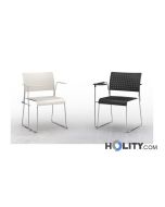 fire-retardant-conference-room-chair-with-writing-tablet-h17727