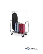 Carrello portabiti e portabagagli per hotel h2234