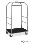 Carrello portavaligie e portabiti h2256