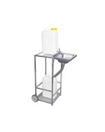 Mobile 18/10 stainless steel hand wash basin h242_116