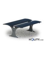 double-sided-steel-bench-h28754