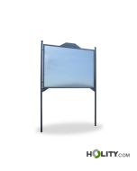 Urban furniture notice board 200x140 cm h28791