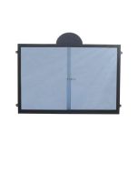 Steel urban furniture notice board h287_143