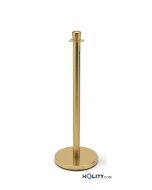colonna-delimita-corsia-in-acciaio-inox-dorato-h31138
