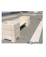 urban-street-furniture-bench-with-planters-h31932