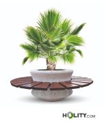 bench-with-circular-planter-for-urban-furniture-h31938