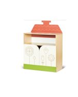 house-shaped-cabinet-2-doors-with-shelf-for-nursery-school-h40237