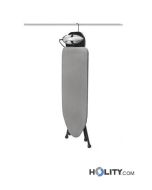 Asse da stiro pieghevole per hotel con ferro a secco Northmace h41418