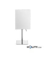 Specchio rettangolare con ripiano  h438_107