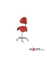 medical-practice-stool-with-saddle-seat-h448-95