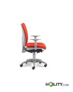 Task chair with armrests h449_146