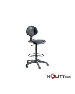 Medical stool with footrest h449_175