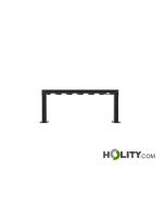 6-space scooter rack h463_06