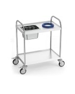Carrello di servizio in acciaio inox h509_163