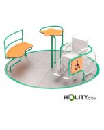 Inclusive roundabout for playground h575_87