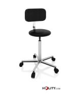 medical-stool-with-gas-lift-and-backrest-h576-26