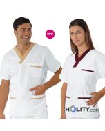 Casacca-unisex-con-collo-a-v-a-contrasto-h65126