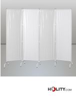 medical-screen-4-panels-in-chromed-steel-and-pvc-h654-14