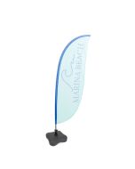 Feather flag with ballast base h738_177