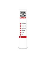 Advertising totem with double-sided sign h738_202