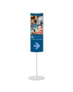Advertising totem 30 x 60 with sheet metal h738_203