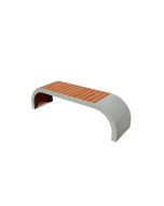 Urban street furniture bench without backrest h763_32