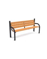 Panchina per arredo urbano legno tropicale h763_71
