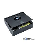 Cassaforte per hotel con apertura verso l'alto per pc h7649